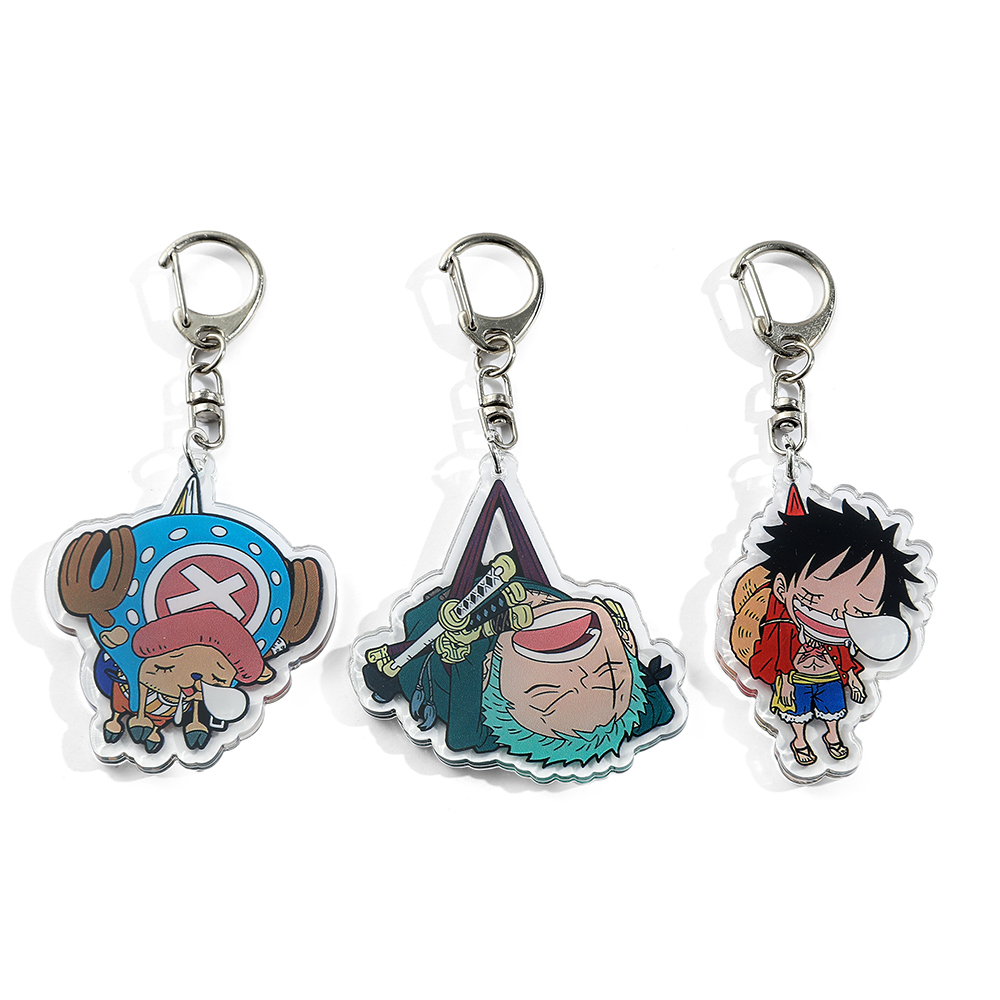 Popular Anime Merchandise - สินค้าอนิเมะยอดนิยม พวงกุญแจอะคริลิกสองด้านลายตัวละครอนิเมะสุดสร้างสรรค์ ของตกแต่ง ของขวัญ