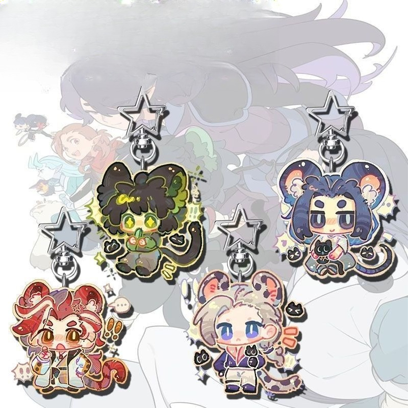 Anime Merchandise Usa - สินค้าอนิเมะจากซีรีส์เรื่อง Rou Xiaohēi War Chronicles พวงกุญแจอะคริลิกการ์ตูน