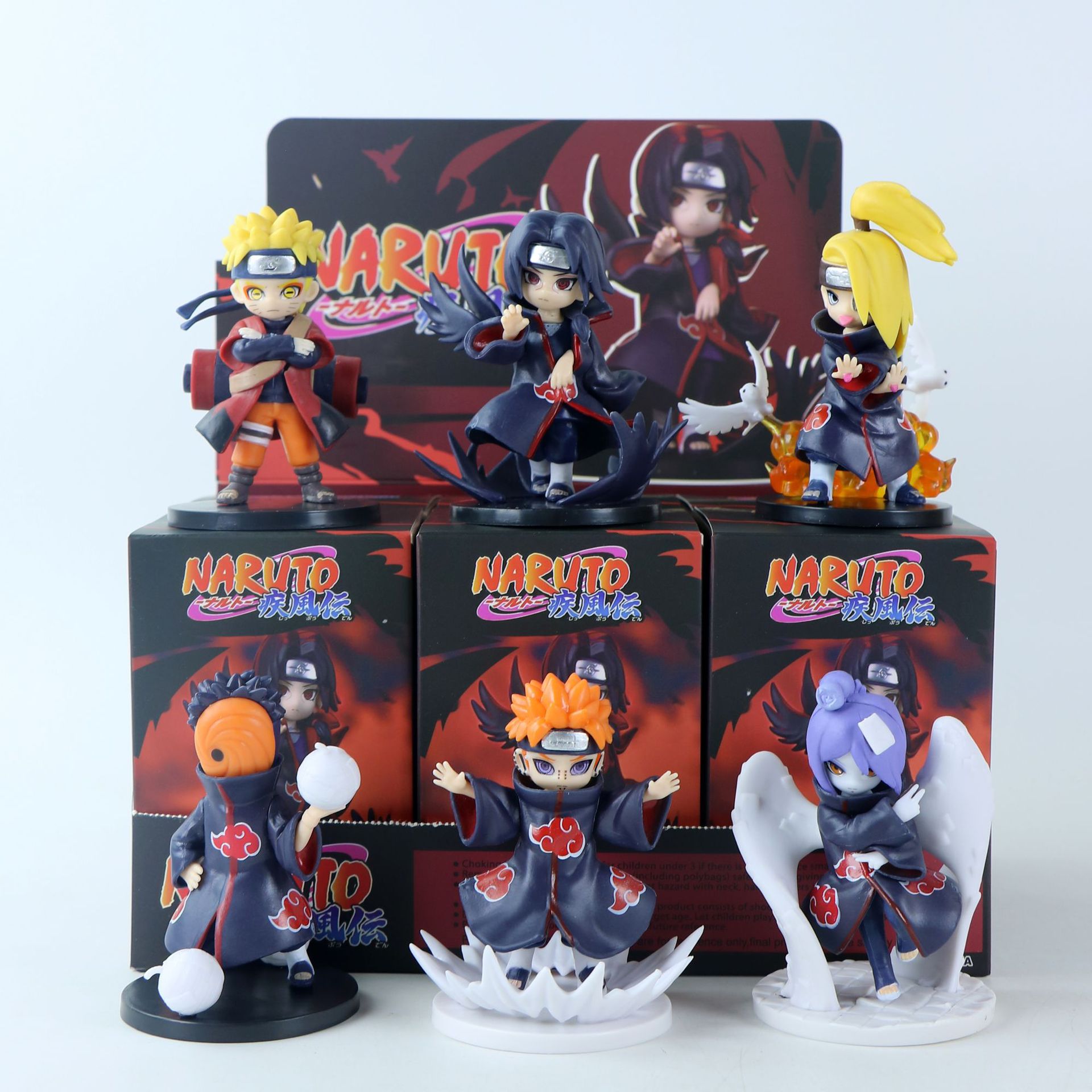 Popular Anime Merchandise - กล่องสุ่มฟิกเกอร์คาคาชิจากนารูโตะ ของขวัญสำหรับแฟนๆ ฟิกเกอร์คาคาชิ จากซีรีส์อนิเมะยอดนิยมนารูโตะ