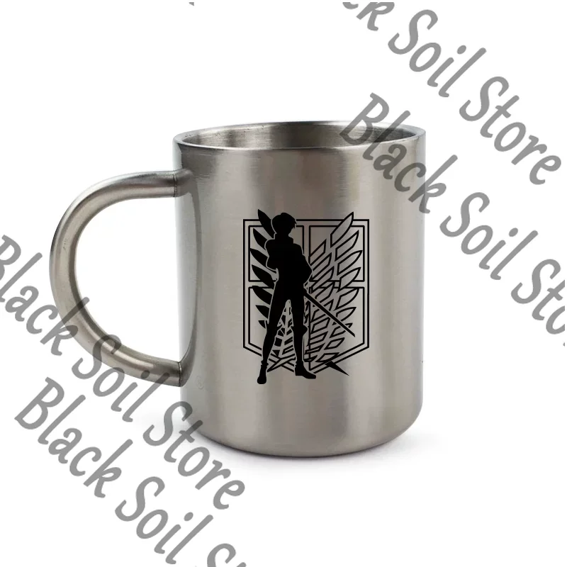 Anime Merchandise Mugs - อะนิเมะ Attack on Titan ลีไว แอคเคอร์แมน