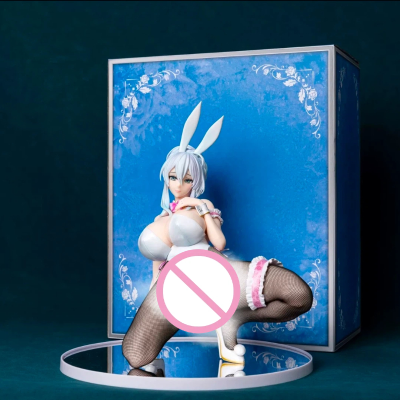 Premium Anime Merchandise - ฟิกเกอร์ยูกิโนะ บันนี่เกิร์ล ท่าคุกนั่ง ขนาด 30 ซม.