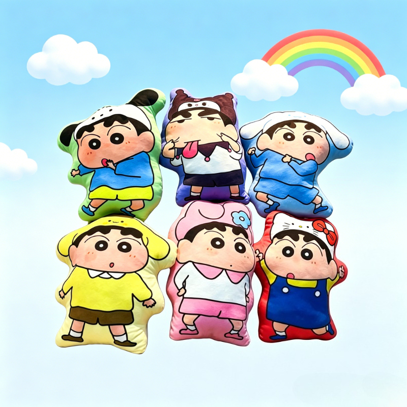 Anime Merchandise Usa - ตุ๊กตาชินจัง น่ารัก นุ่มนิ่ม ใช้เป็นหมอนกอด ของตกแต่งบ้าน สำนักงาน