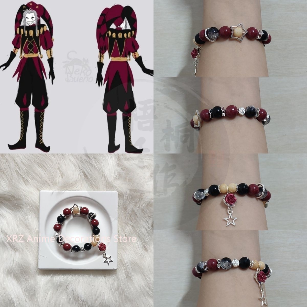 Cute Anime Merchandise - สร้อยข้อมืออนิเมะ The Freak Circus คอสเพลย์ น่ารัก