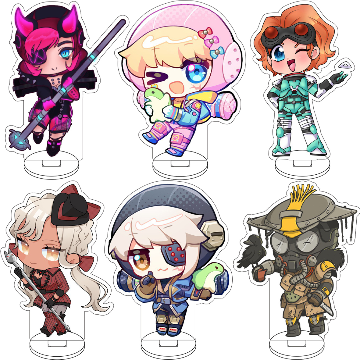 Cute Anime Merchandise - อะนิเมะเกม Apex Legends Bloodhound Gibraltar Pathfinder
