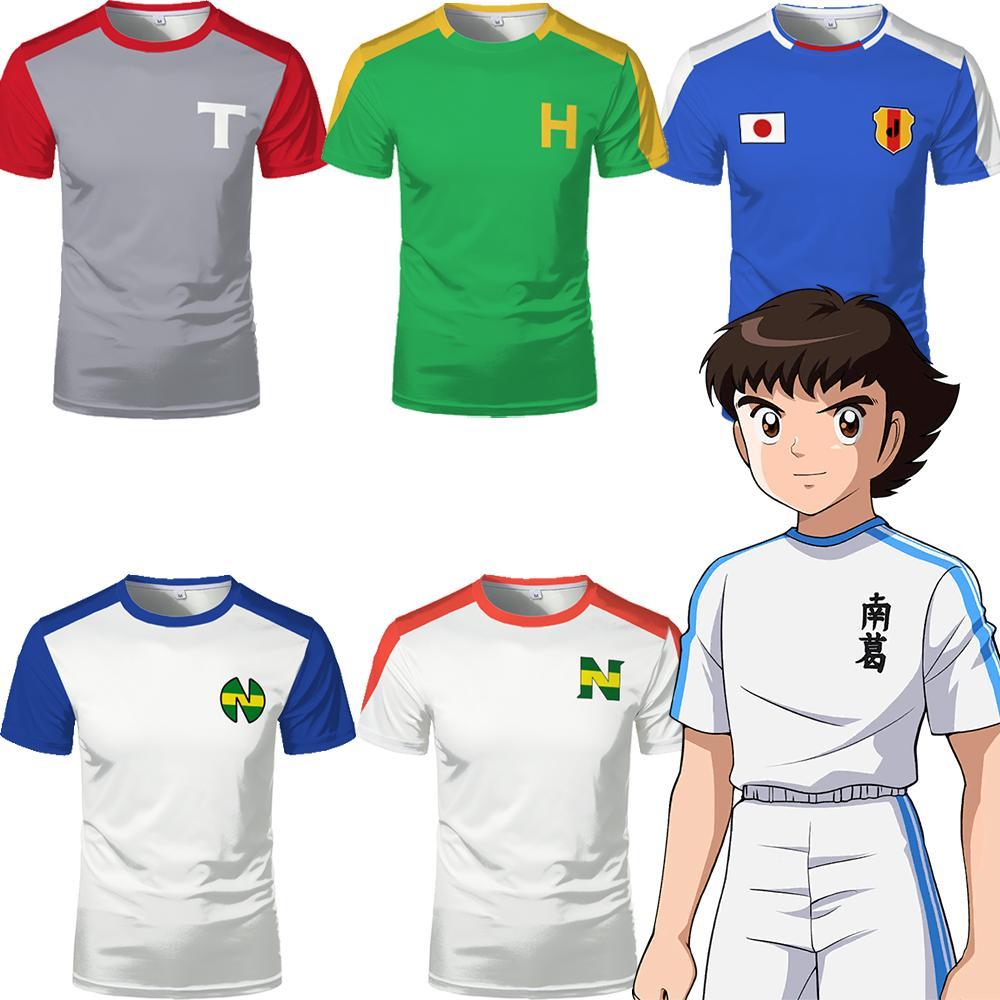 Popular Anime Merchandise - เสื้อยืดอนิเมะยอดนิยม South Kirk Captain Tsubasa ATOM