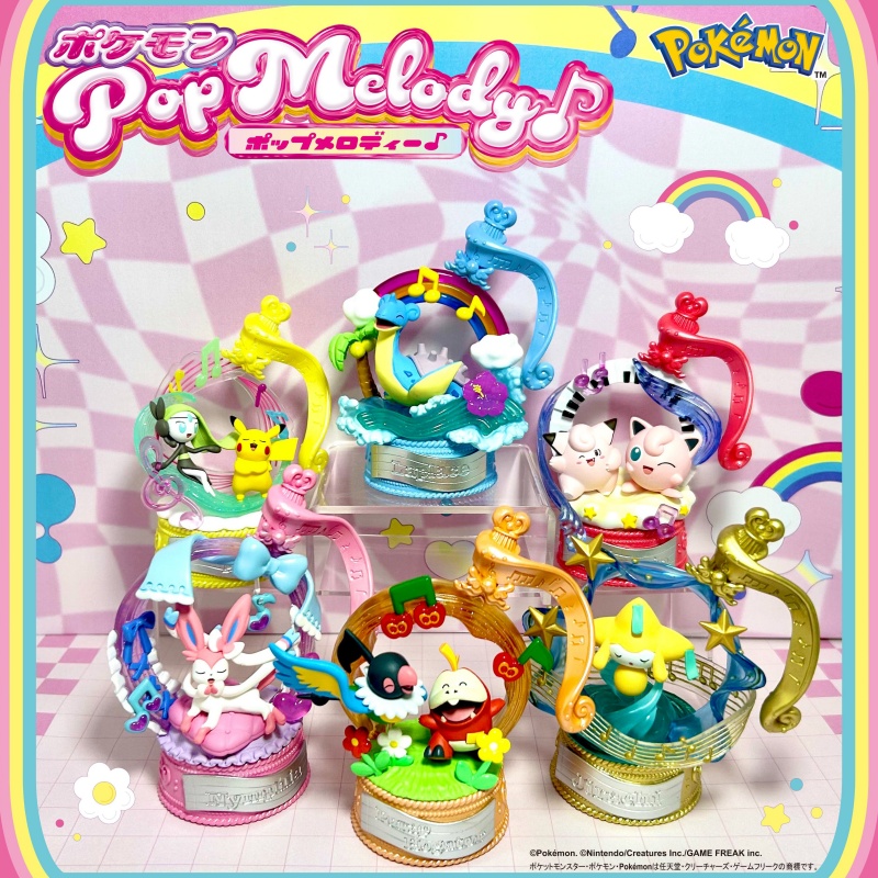 Popular Anime Merchandise - สินค้าใหม่ในสต็อก ของแท้ Re-ment Pokémon Pop Melody