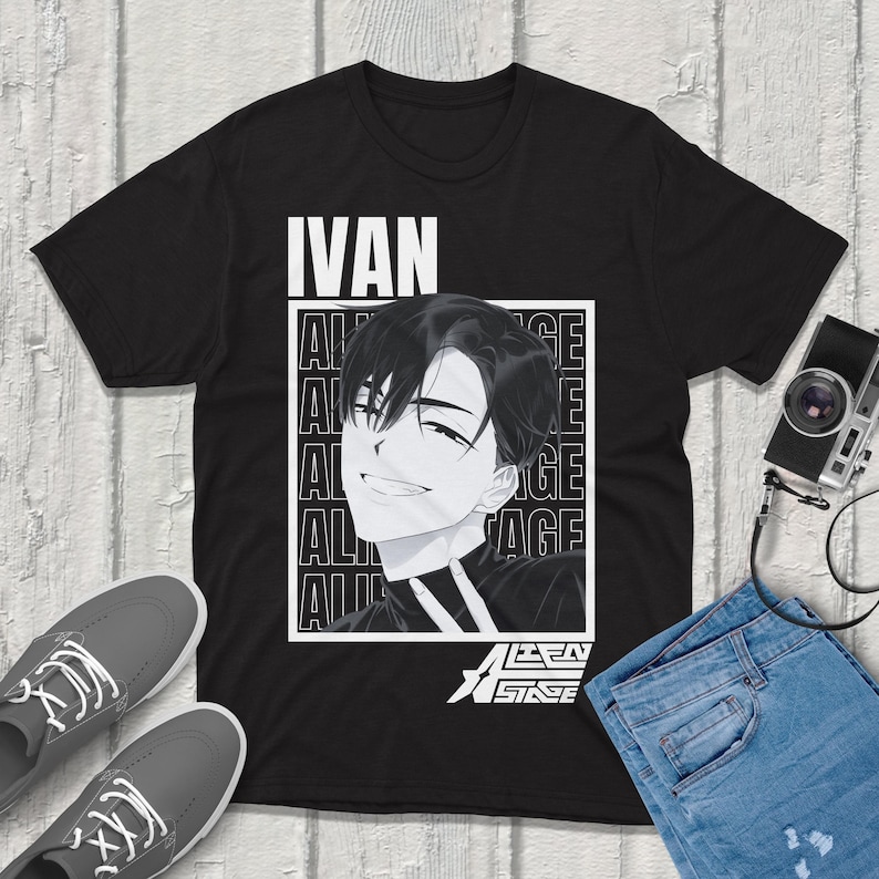 Premium Anime Merchandise - Ivan Alien Stage เสื้อยืด Vintage Streetwear