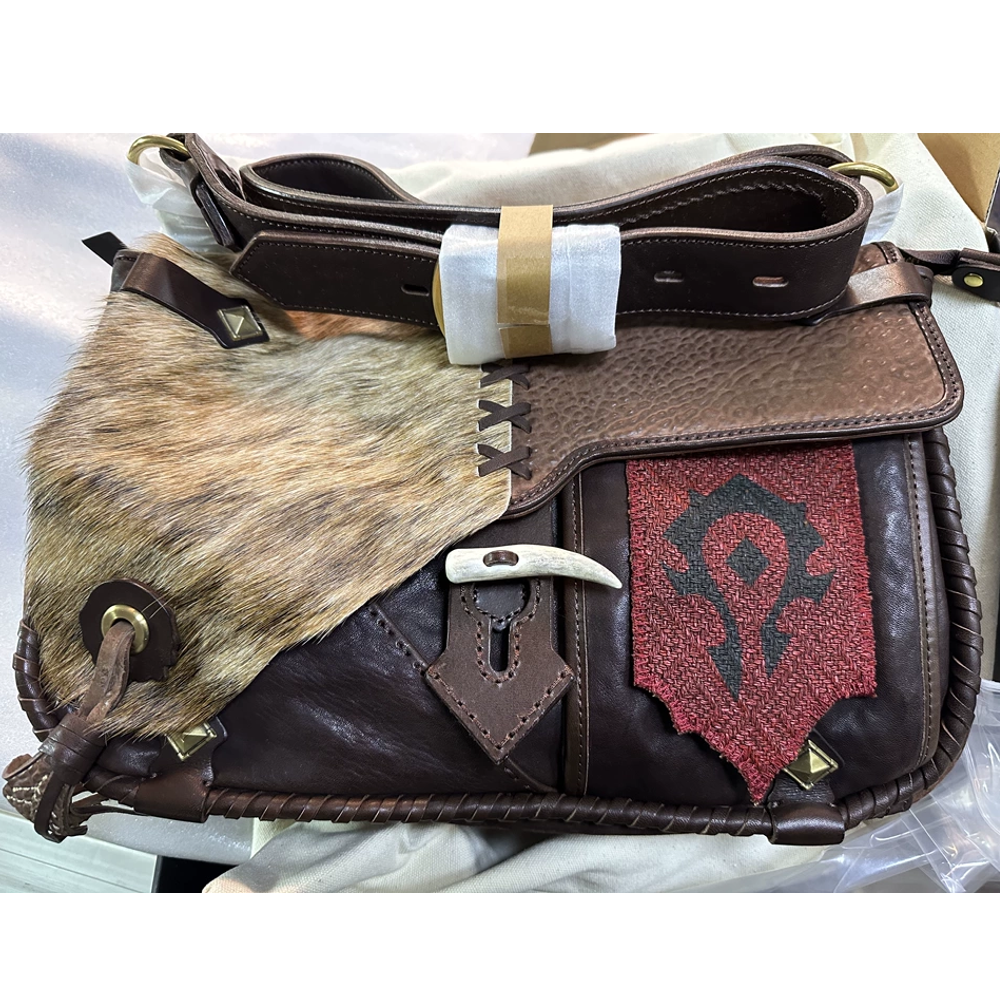 Premium Anime Merchandise - สินค้า Starforged World Of Warcraft กระเป๋าสะพายข้าง