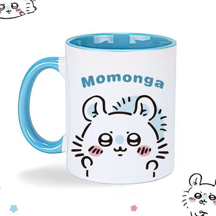 Anime Merchandise Mugs - แก้วน้ำลายการ์ตูนน่ารักคิวท์ ชิคาวะ ฮาชิวาระ สินค้าลิขสิทธิ์ อุซากิ โมมงะ