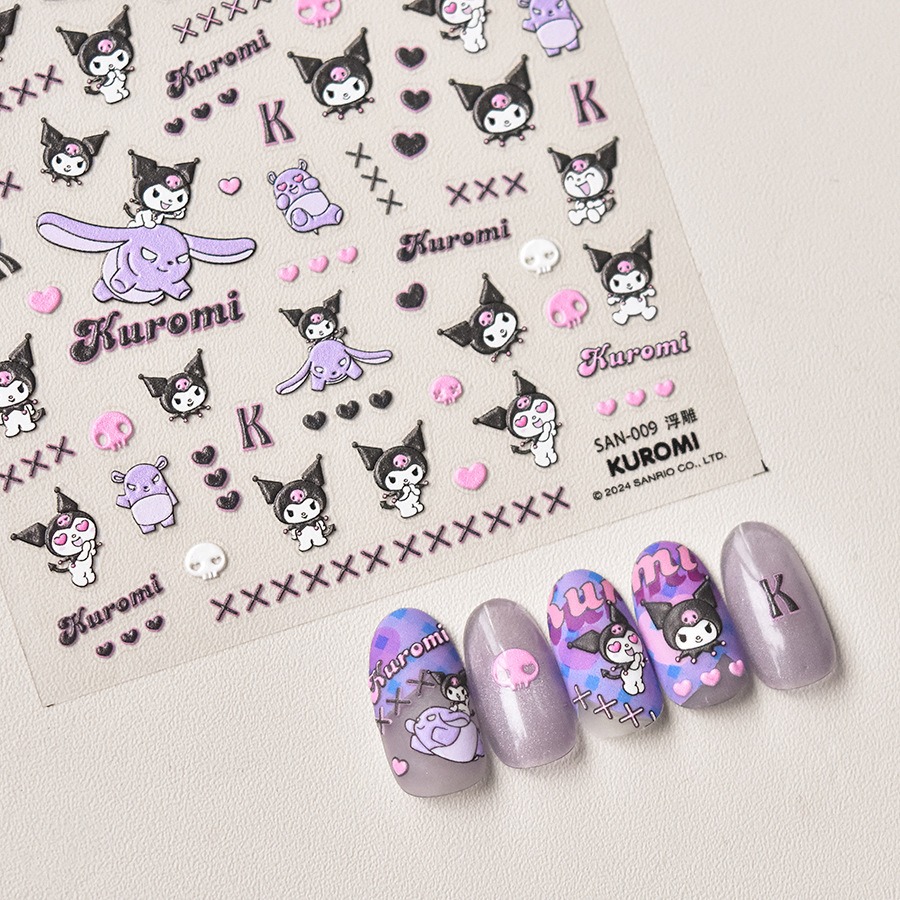 1PCS 5D Sanrio การ์ตูน Kuromi  - Anime Merchandise Nepal บทวิจารณ์และราคา