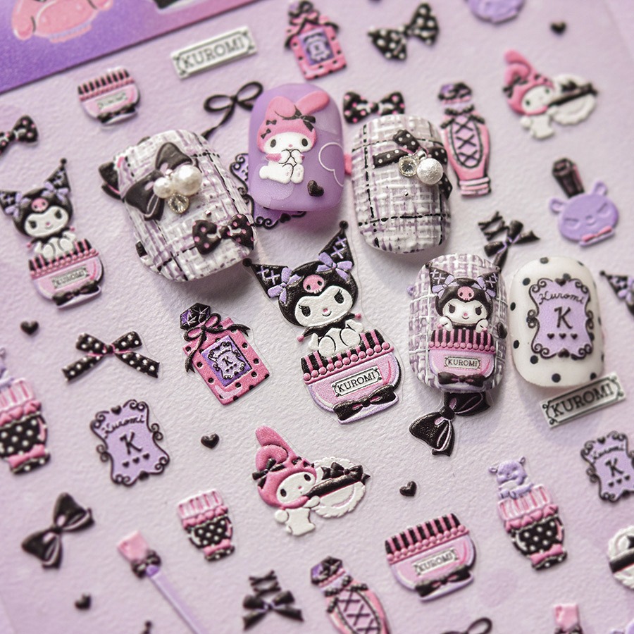 1PCS 5D Sanrio การ์ตูน Kuromi  - Anime Merchandise Nepal บทวิจารณ์และราคา