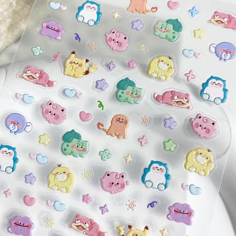 สติกเกอร์ตกแต่งเล็บลายโปเกมอนน - Anime Merchandise Nepal บทวิจารณ์และราคา
