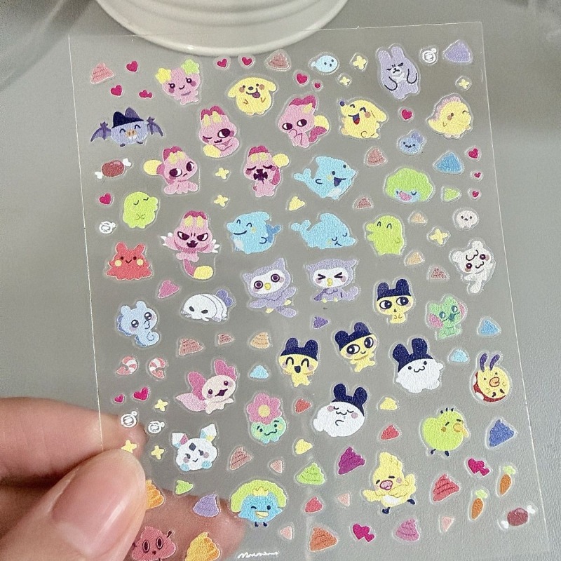 สติ๊กเกอร์ตกแต่งเล็บลายการ์ตูน - Anime Merchandise Nepal บทวิจารณ์และราคา
