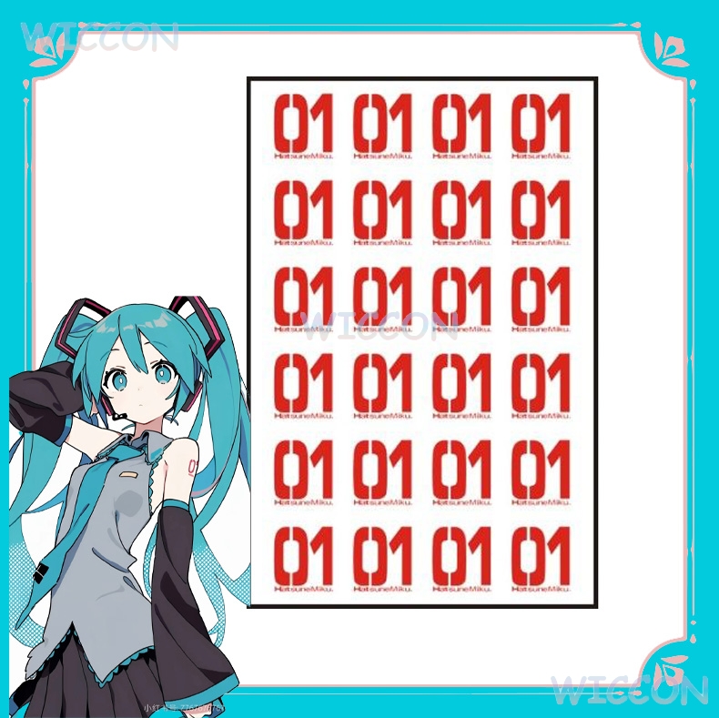 สติกเกอร์ลายสักชั่วคราวกันน้ำ  - Anime Merchandise In Japanese บทวิจารณ์และราคา