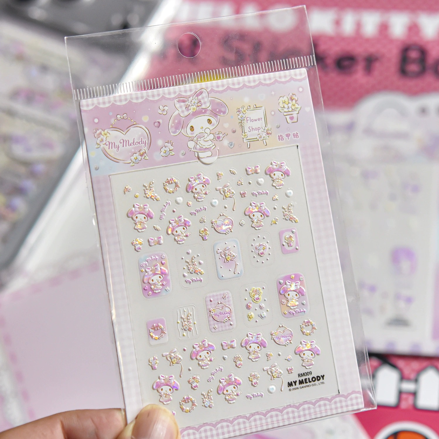 สติ๊กเกอร์ติดเล็บลายการ์ตูนซาน - Anime Merchandise Nepal บทวิจารณ์และราคา