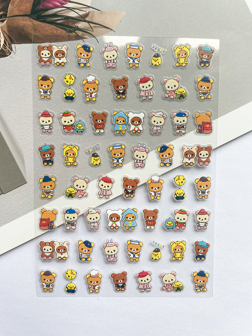 สติกเกอร์ลายริลัคคุมะน่ารักๆ ส - Anime Merchandise Nepal บทวิจารณ์และราคา
