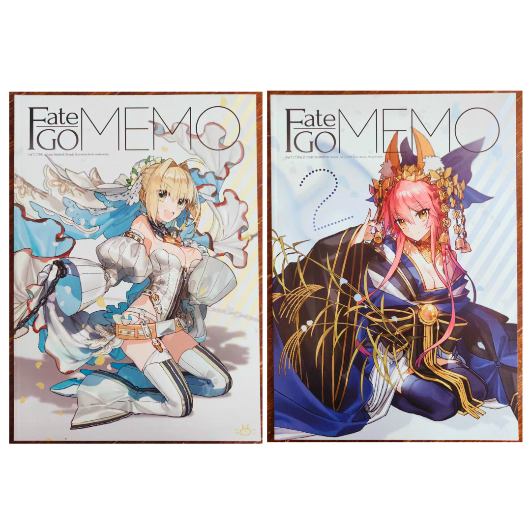 1 เล่ม Fate/GOMEMO 1 & 2 Art B - Anime Merchandise In Japanese บทวิจารณ์และราคา