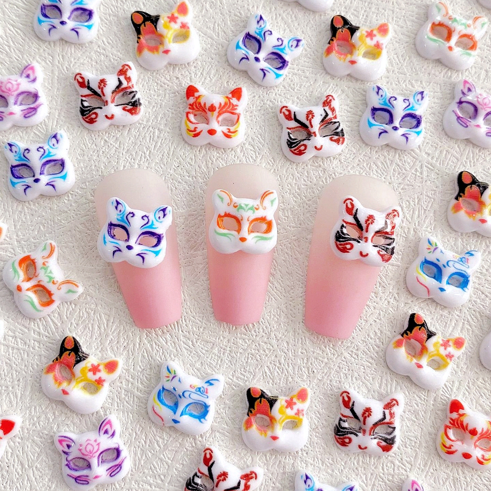 30ชิ้นหน้ากากอะนิเมะจิ้งจอกญี่ - Anime Merchandise Nepal บทวิจารณ์และราคา