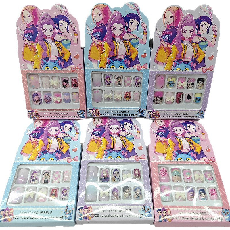สติ๊กเกอร์ติดเล็บสำเร็จรูปลายก - Anime Merchandise Nepal บทวิจารณ์และราคา