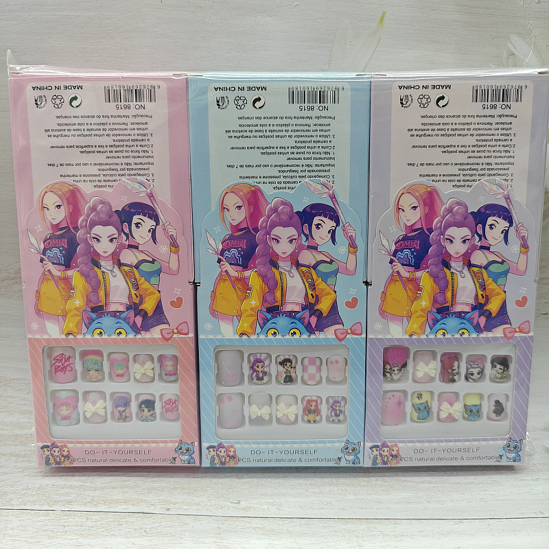 สติ๊กเกอร์ติดเล็บสำเร็จรูปลายก - Anime Merchandise Nepal บทวิจารณ์และราคา