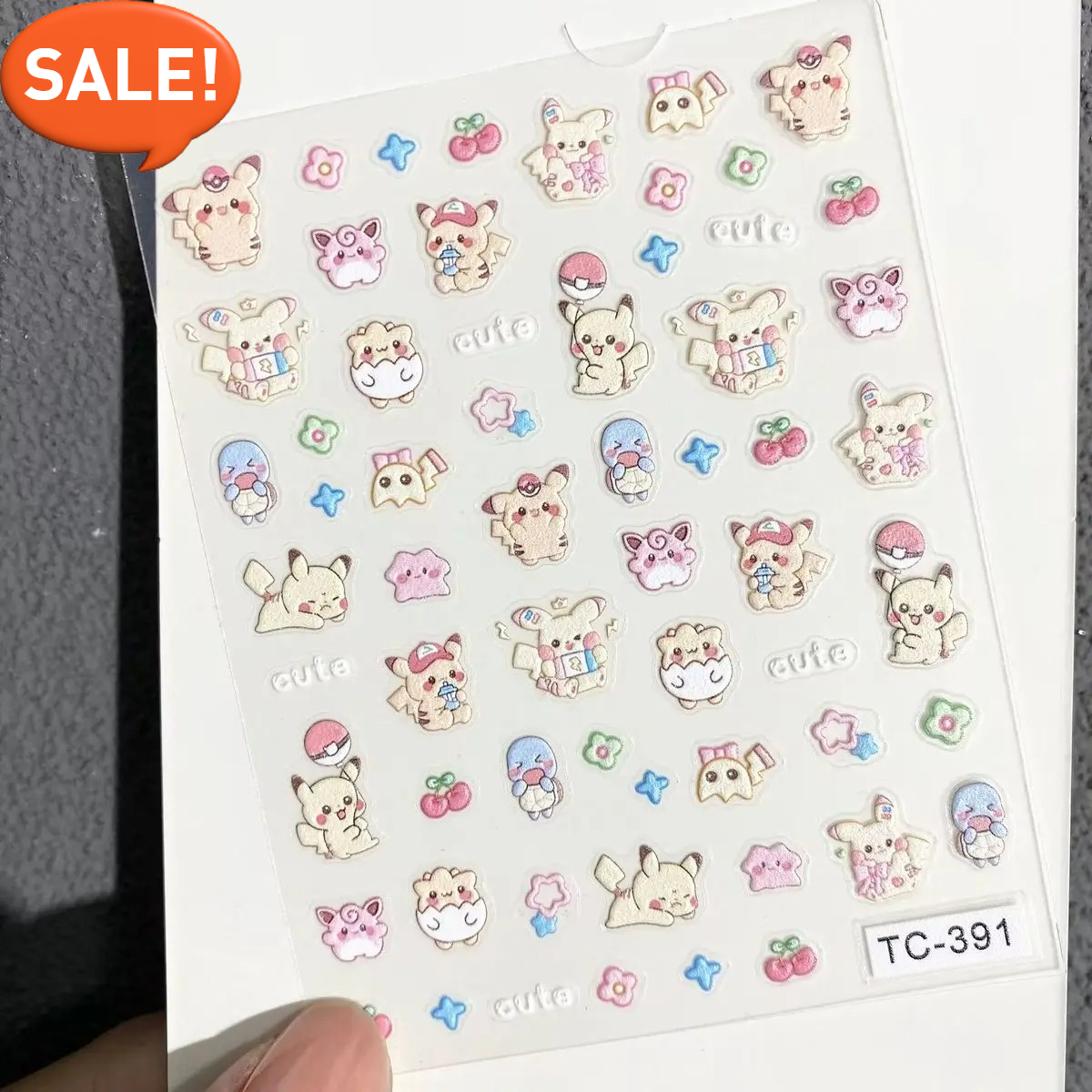 โปเกมอน ปิกาจูสติ๊กเกอร์ติดเล็ - Anime Merchandise Nepal บทวิจารณ์และราคา
